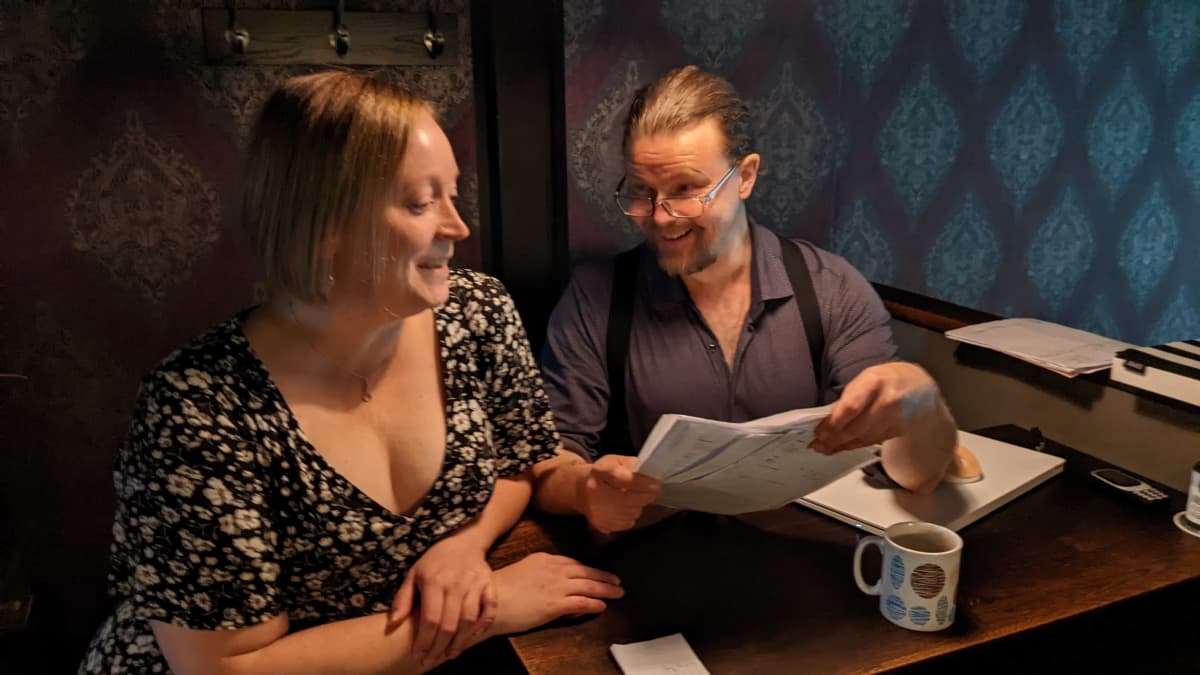 Minna Kettunen ja Jami Järvinen, Chihuahua Julep cocktailbaarin omistajat.