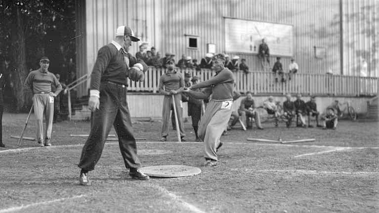 This is where baseball was played 90 years ago. Photo: Pietinen / Museum Agency