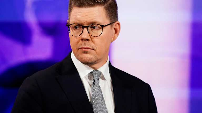 SDP:n puheenjohtaja Antti Lindtman.