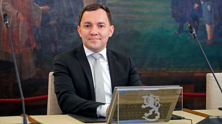 Sosiaali- ja terveysministeriksi nimitetty Wille Rydman.