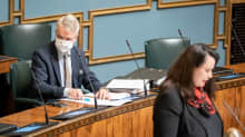 Pekka Haavisto ja Johanna Ojala-Niemelä
