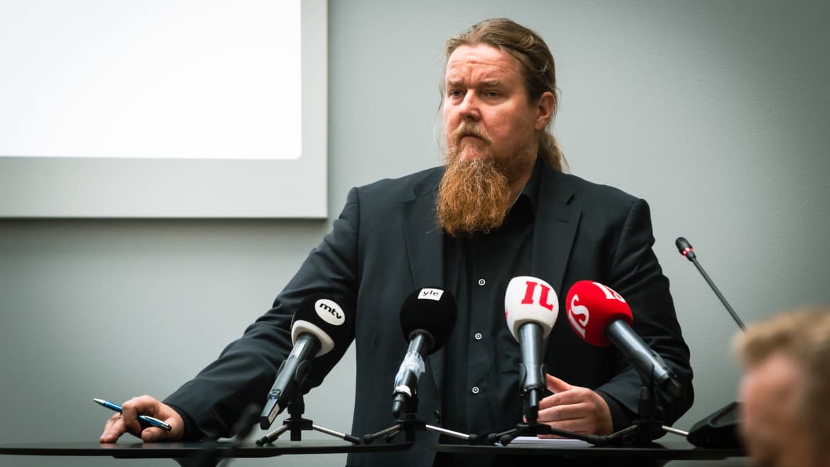 AKT:n puheenjohtaja Ismo Kokko.