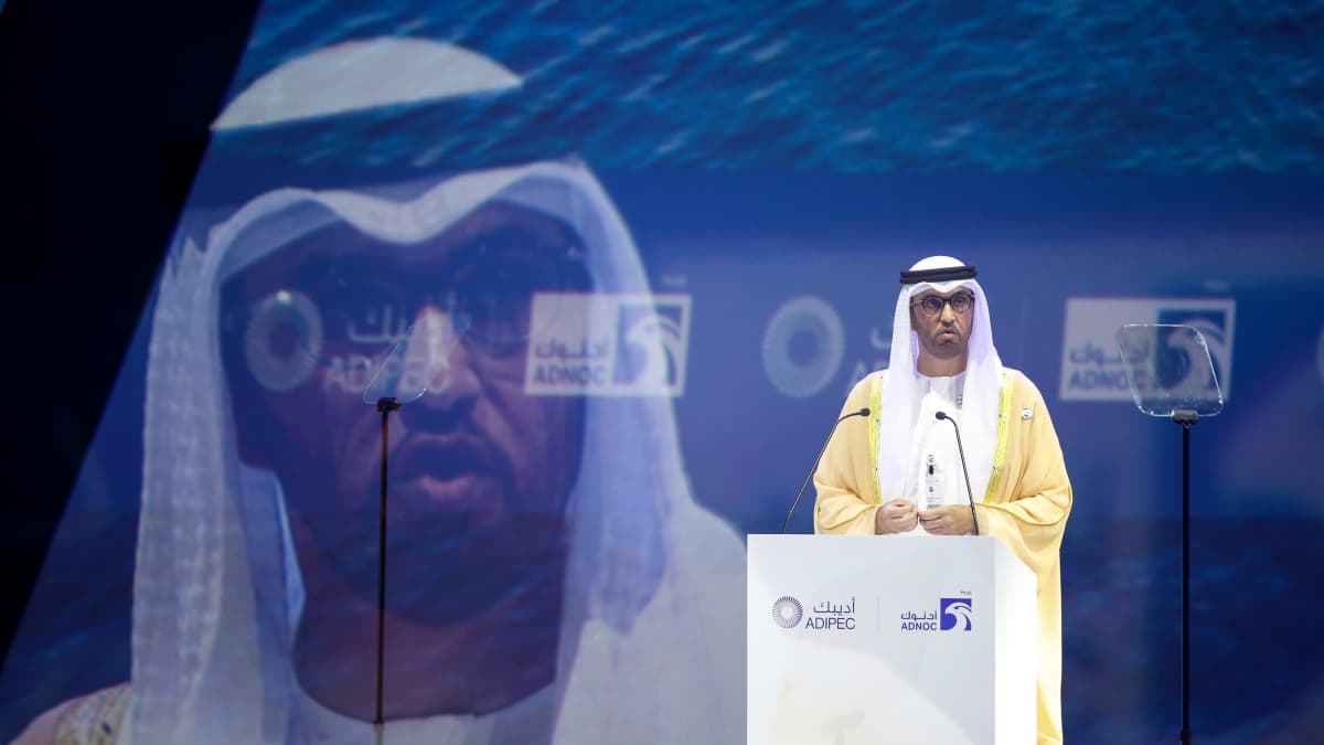 Chairman of the Dubai Climate Summit Sultan Al Jaber. Photo: EPA-EFE