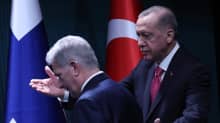 Recep Tayyip Edrogan ja Sauli Niinistö.