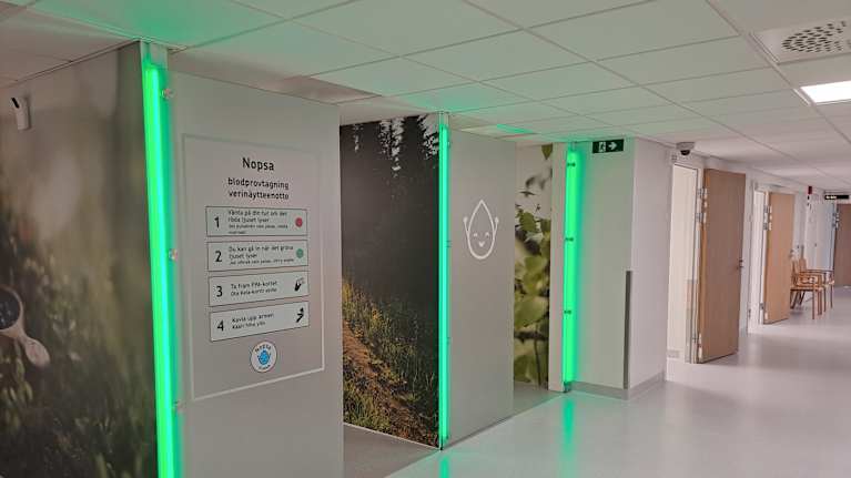 Vaasan keskussairaalan remontoidut laboratoriotilat.