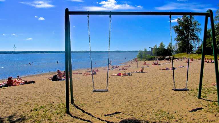 Bra badvatten vid stränderna i Vasa | Österbotten | Svenska Yle
