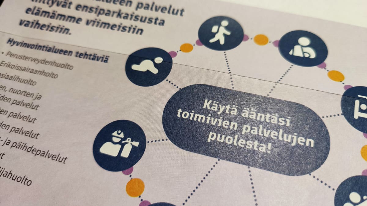 Äänioikeudesta kertova paperi.