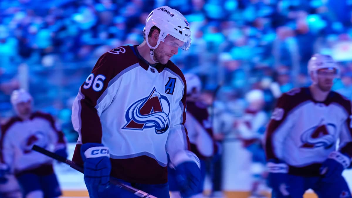 Mikko Rantanen pettyi NHL:n pudotuspeleissä.
