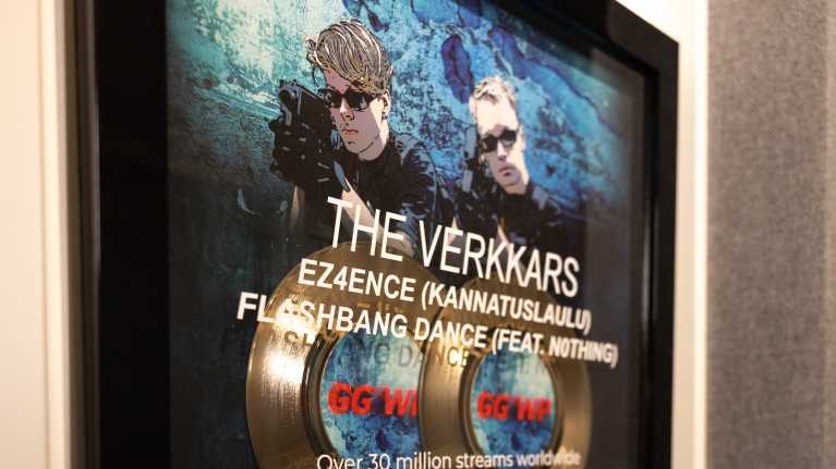 27.03.2024,Helsinki.  The Verkkars  on studiossa