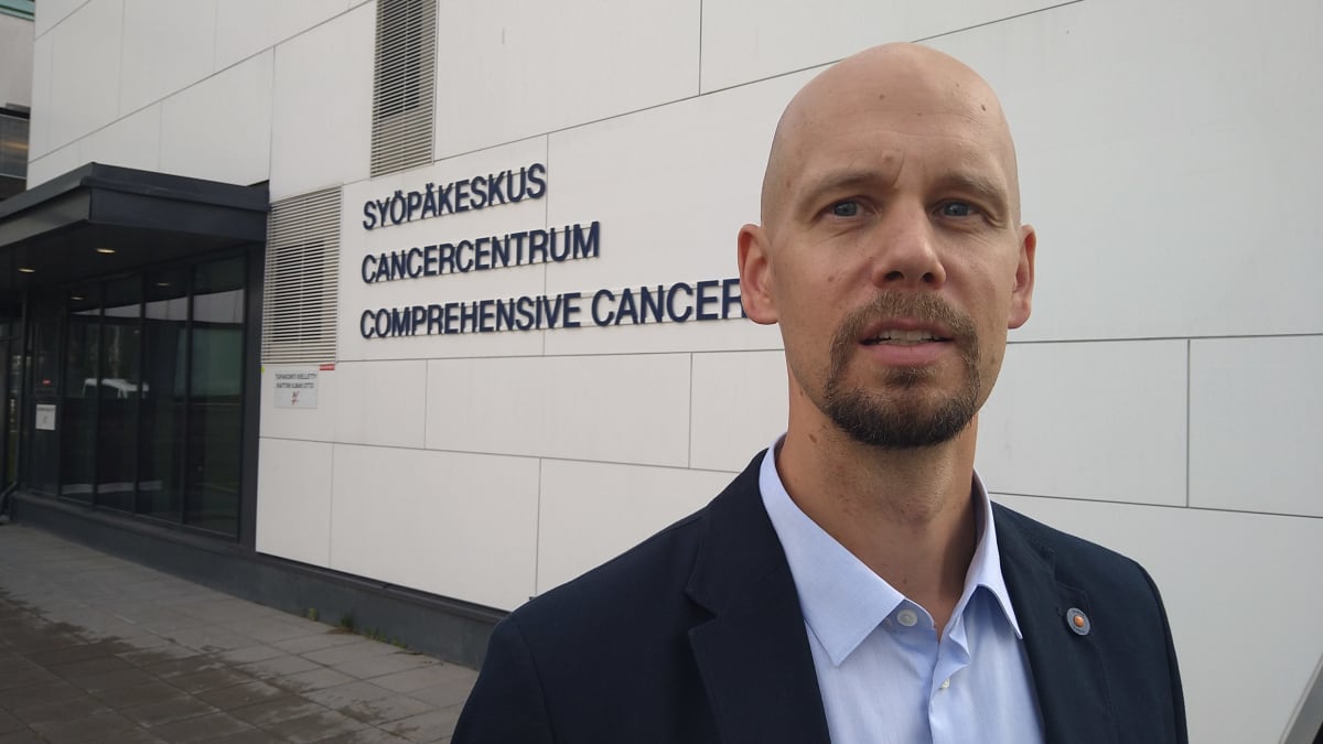 Kuvassa: Peeter Karihtala, tutkimusjohtaja, HUS Syöpäkeskus  