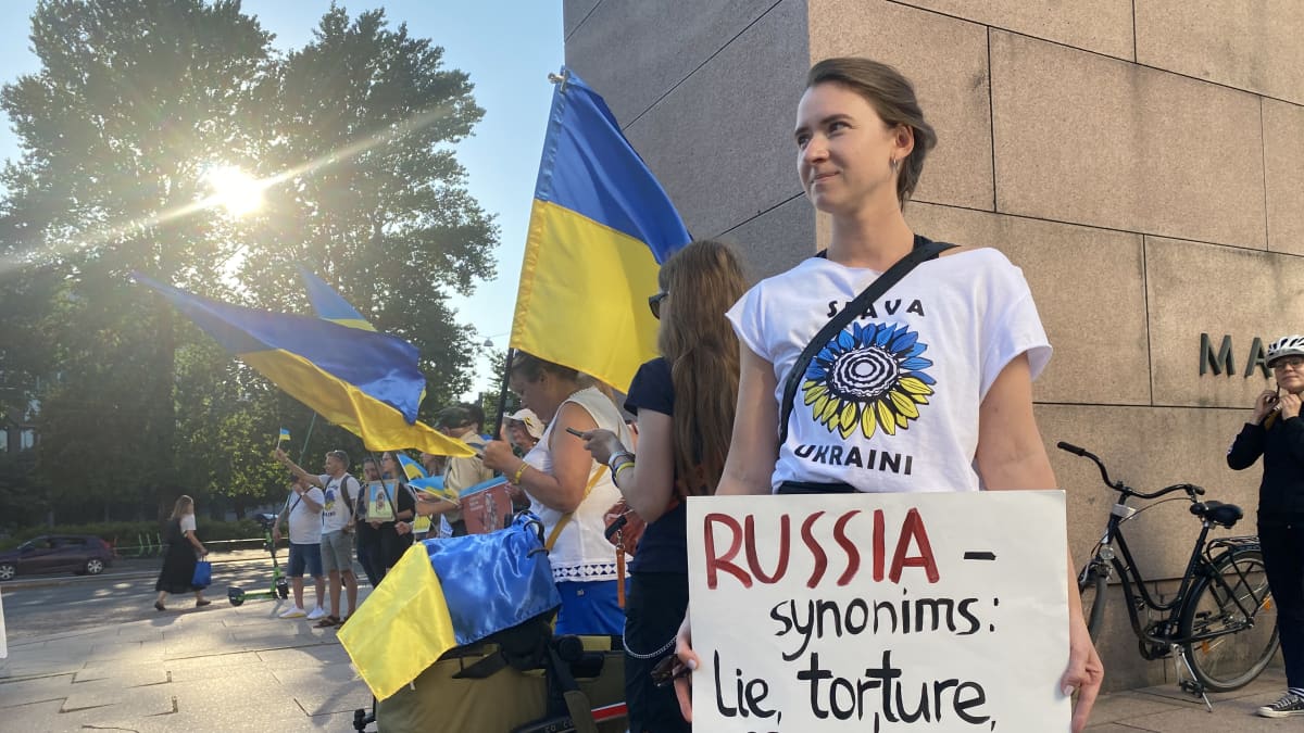 Ukrainalainen mielenosoitus
