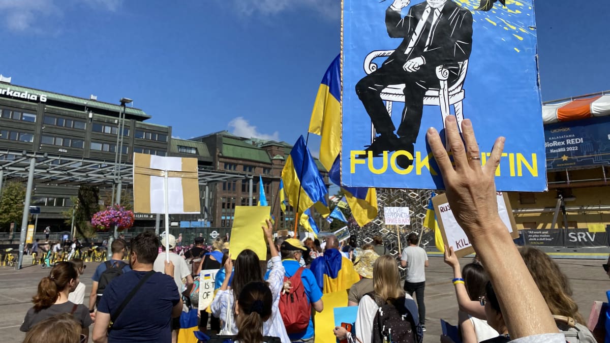 ukrainalainen mielenosoitus 