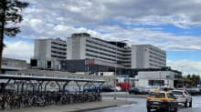 Oulun yliopistollisen sairaalan uusia sairaalarakennuksia lokakuussa 2022.