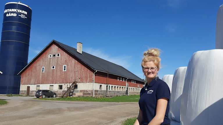 Alexandra Wasström, nyutexaminerad agrolog