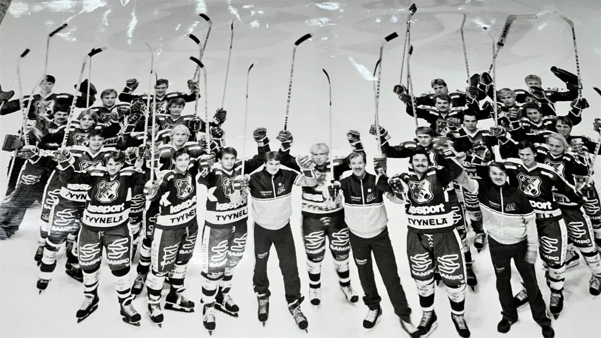 JyP HT:n SM-liigaan noussut joukkue vuonna 1985.