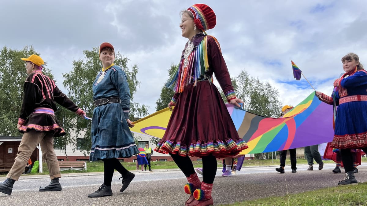 Heahtás ávvudit Sápmi Pride – Yle Sápmi čuovui | Sápmi | Yle Uutiset