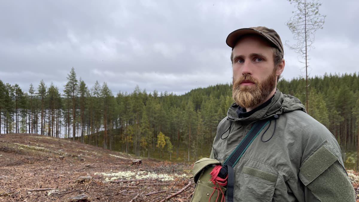 Luontokartoittaja Joni-Matti Kusmin