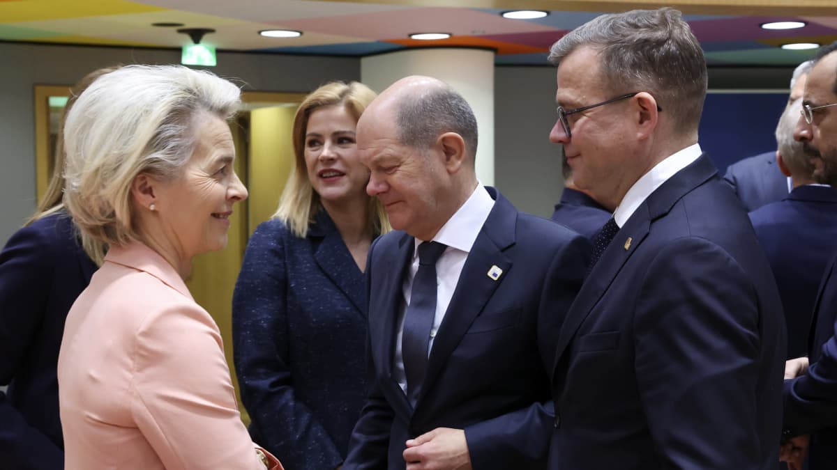 Ursula von der Leyen ja Petteri Orpo