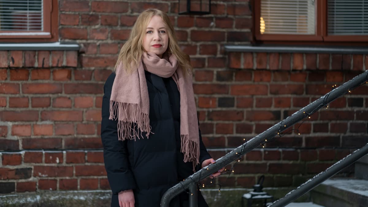 Helsingin yliopiston Viikin normaalikoulun historian ja yhteiskuntaopin opettaja Nina Penttinen, Helsinki, 24.2.2021.