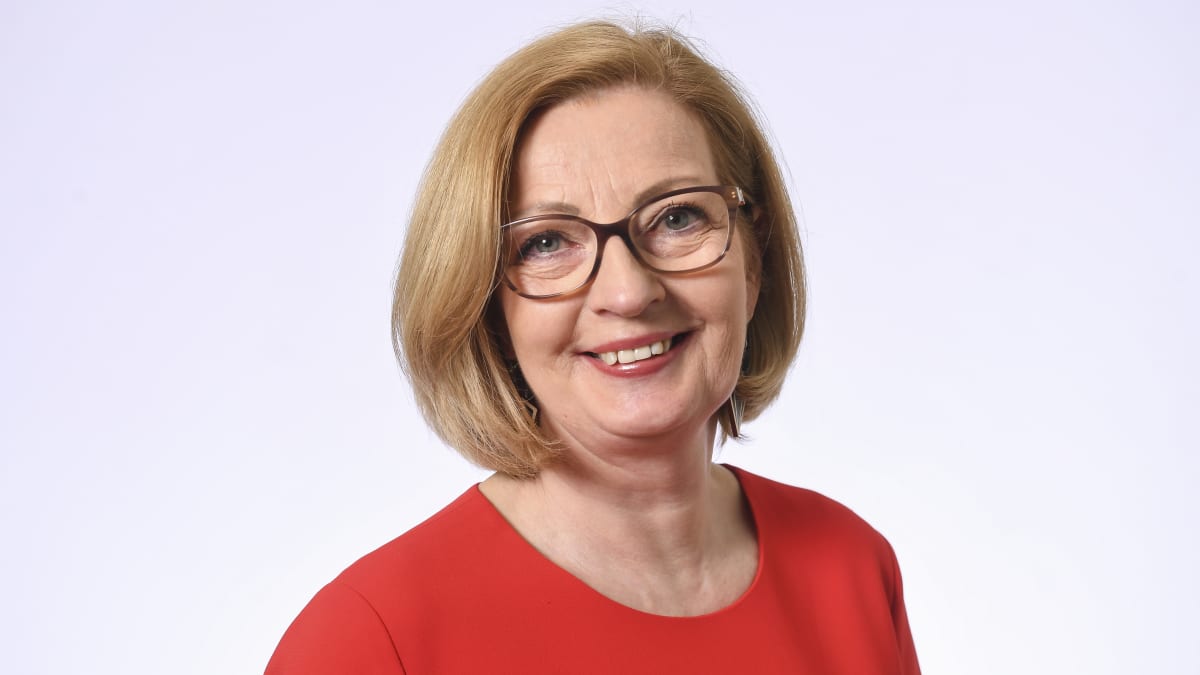 Kansanedustaja Anneli Kiljunen, SDP. 