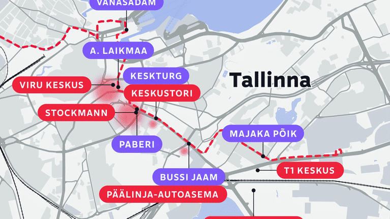 Tallinnan uusi ratikkalinja helpottaa suomalaisten kulkua – koeajoimme ...