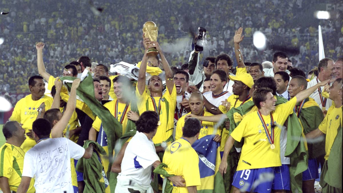 Brasilia juhli jalkapallon maailmanmestaruutta edellisen kerran vuonna 2002. 