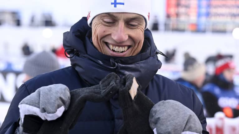 Alexander Stubb Rukan maailmancupissa 26.11.2023.
