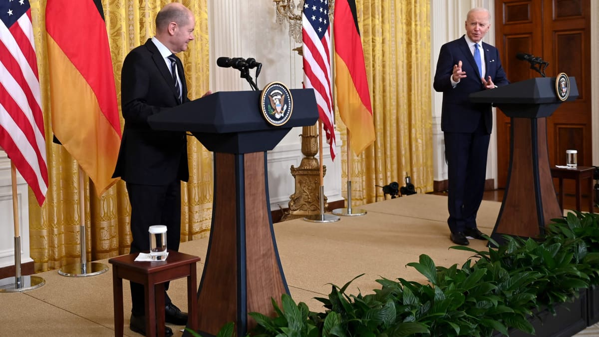 Olaf Scholz och Joe Biden