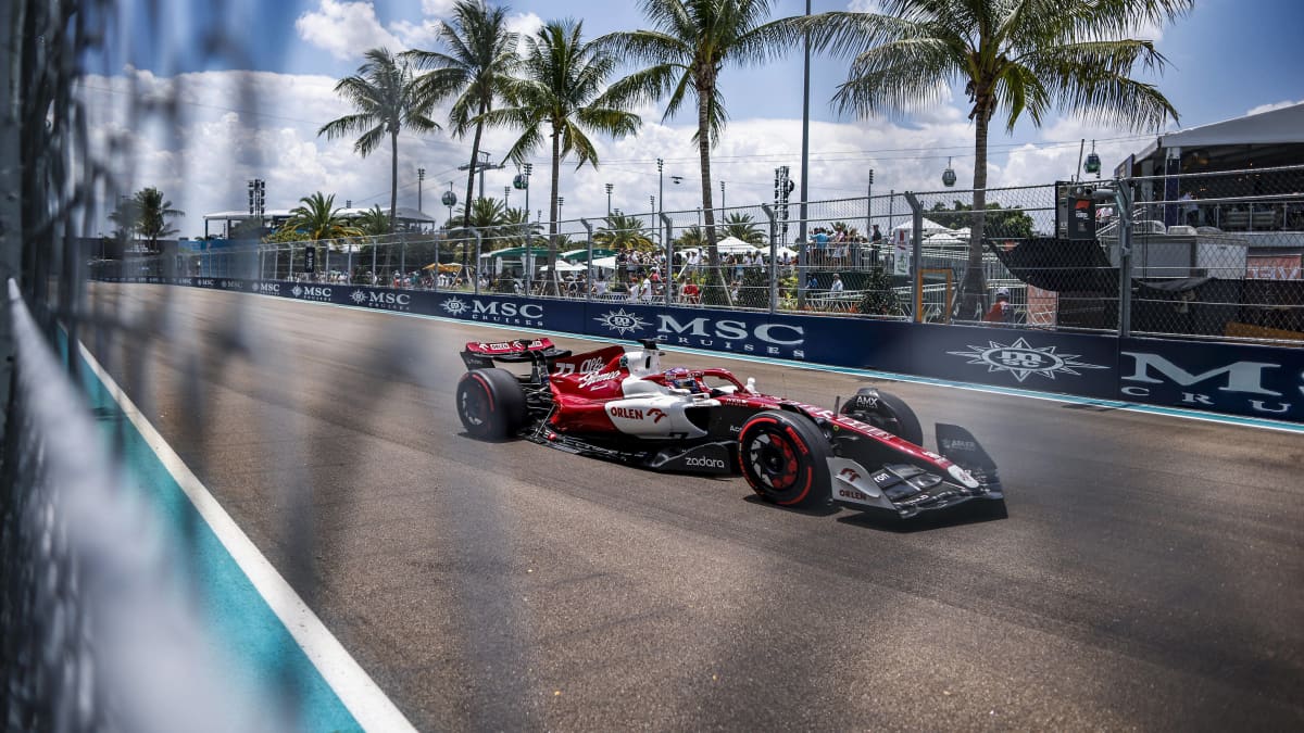 Valtteri Bottas Miamin F1-radalla.