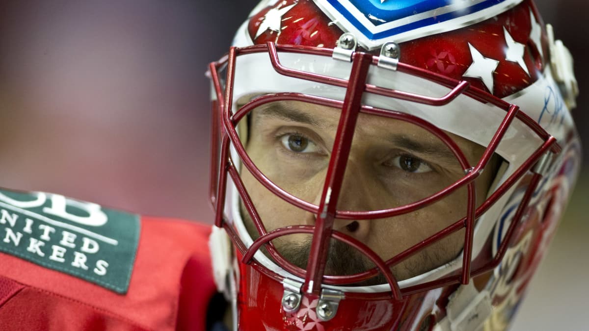 Niklas Bäckström HIFK:n paidassa. 