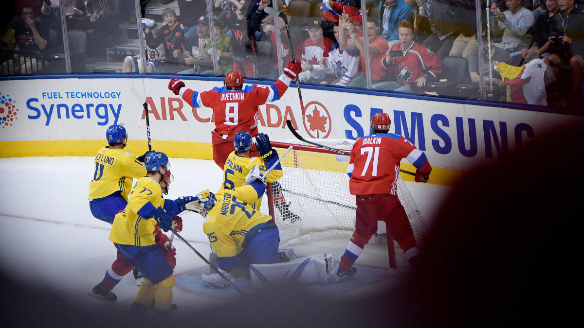World Cupissa venäläiskiekkoilijoita 2016. 