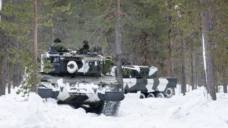 Nato harjoittelee Pohjois-Euroopan puolustamista. Kuva: Vesa Toppari / Yle