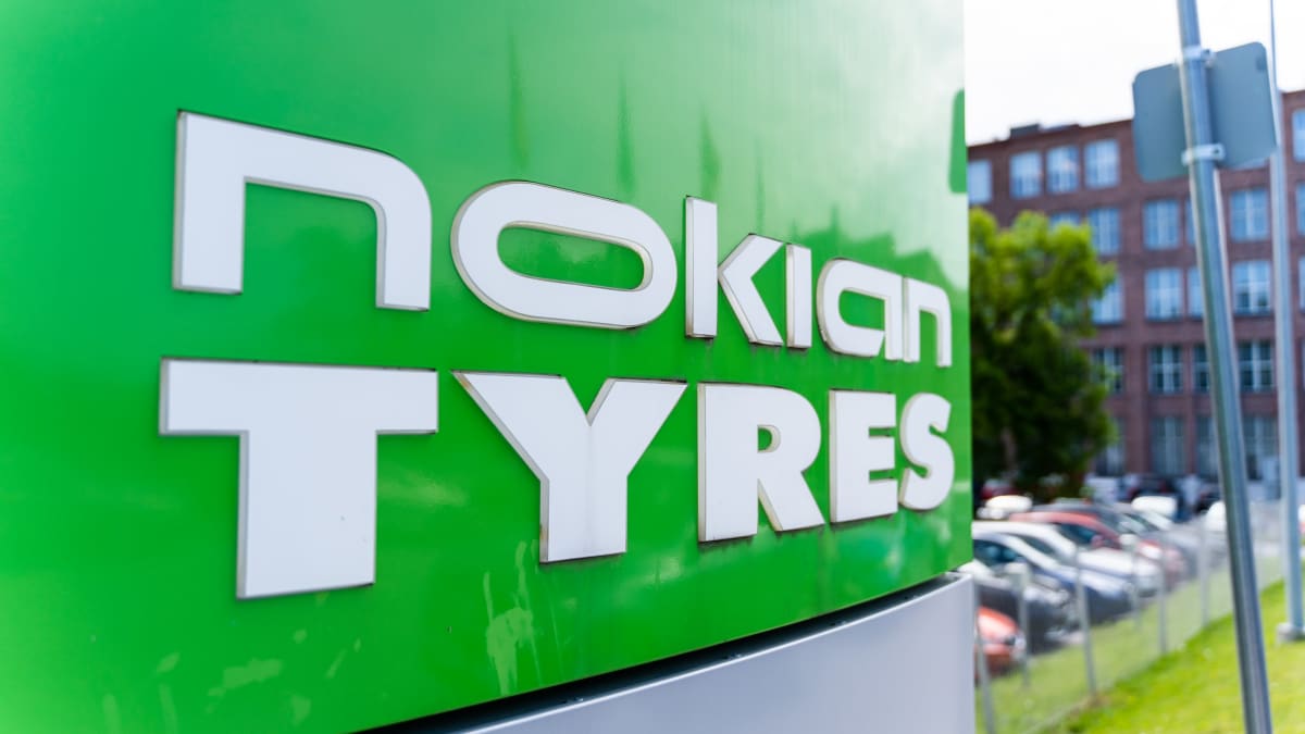 Nokian renkaiden tehdas Nokialla.