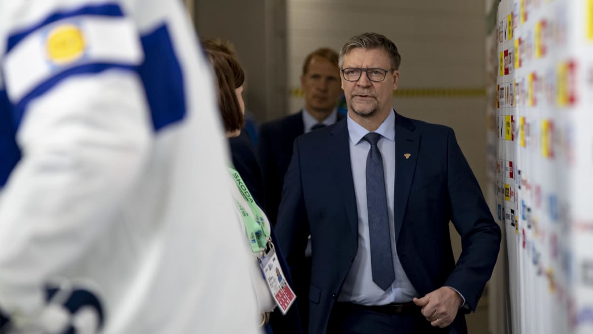 Jukka Jalonen jääkiekon MM-kisat Tampere 2023.