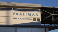 Vaalimaan raja-aseman ja tullin kyltti