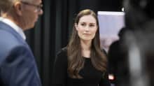 Sanna Marin Ykkösaamun vieraana 29.8.2020.