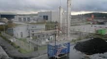 Gasumin biokaasulaitos Kujalan jätekeskuksessa Lahdessa