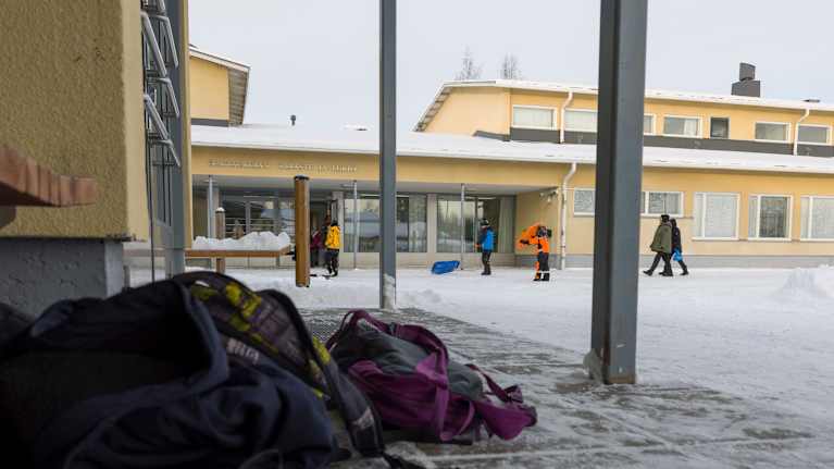 Rautavaaran koulukeskus Pohjois-Savossa Kuva: Heikki Haapalainen / Yle