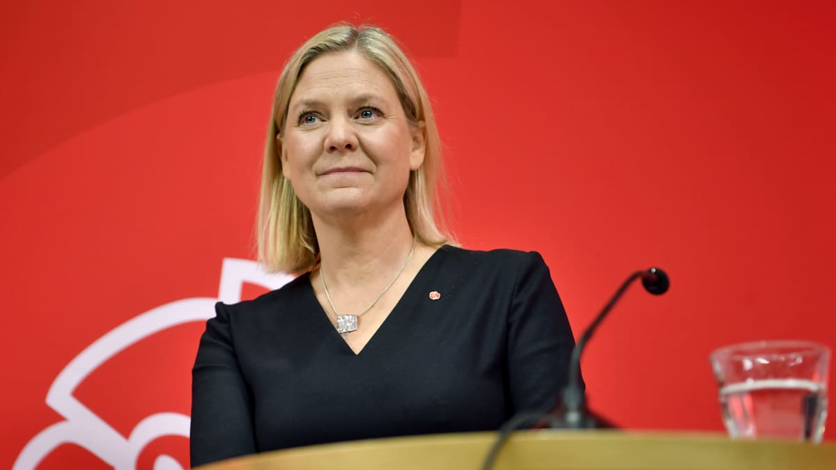 Ruotsin valtiovarainministeri Magdalena Andersson