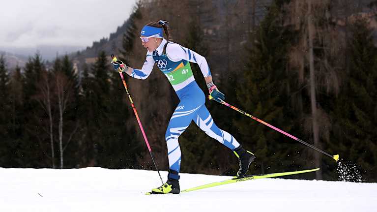 Image 3: Kerttu Niskanen on the women's relay.