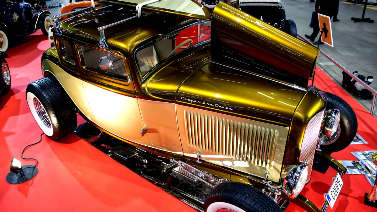 Ruotsista tullut Ford 5 W Coupe "Copperlane Deuce".