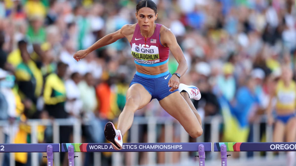 Sydney McLaughlin aitoo MM-finaalissa