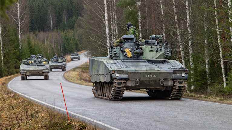 Suomi aikoo ostaa panssarivaunuja. Kuva: Puolustusvoimat