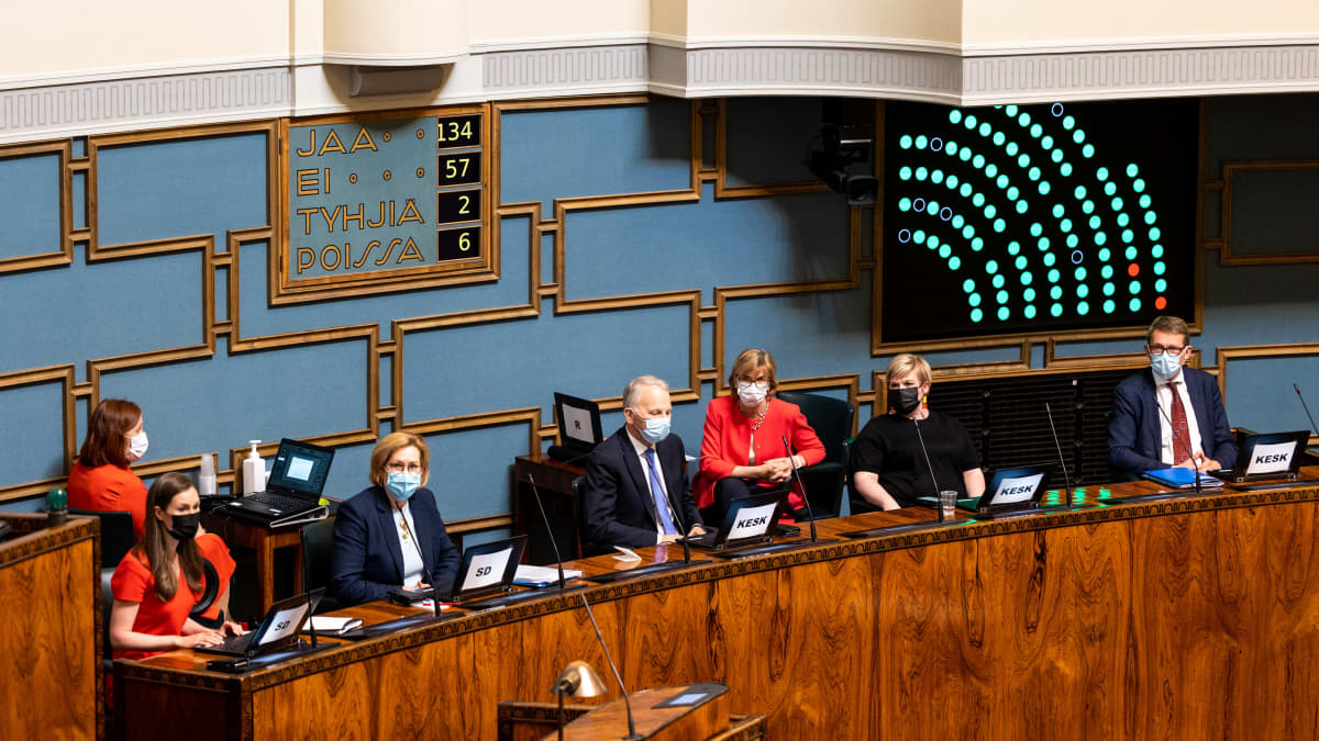 Riksdagen röstade om EU:s återhämtningsfond.