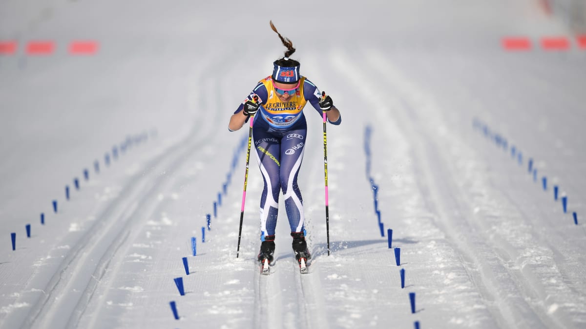 Kerttu Niskanen hiihtää Seefeldin MM-kisoissa.