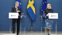 Sauli Niinistö ja Magdalena Andersson.