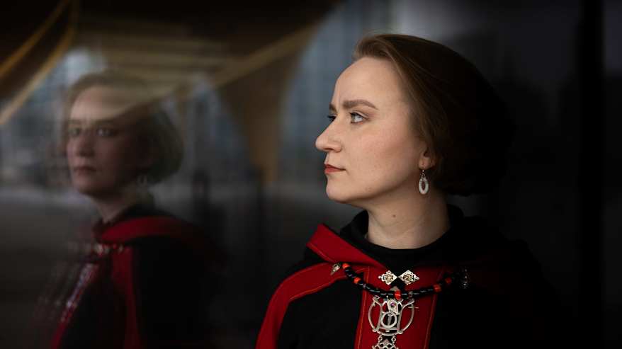Saamelaisaktivisti Petra Laiti.