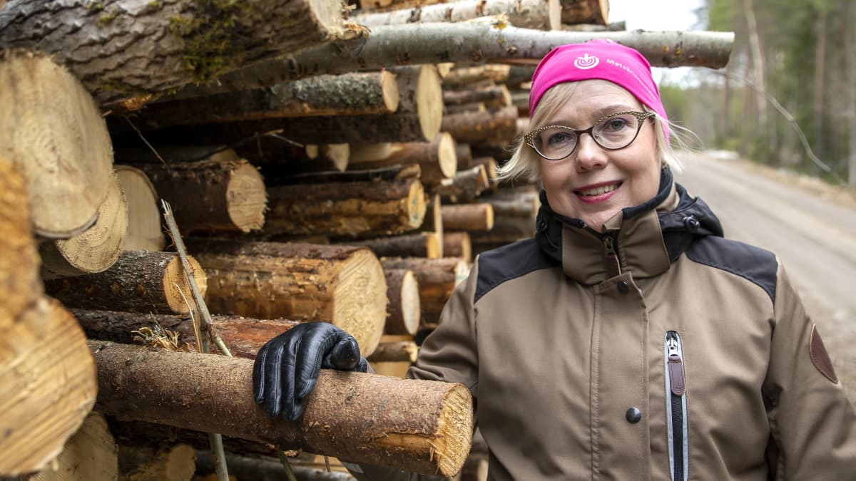 Puheenjohtaja Kaisa Ralli, Metsähoitoyhdistys Etelä-Savo.