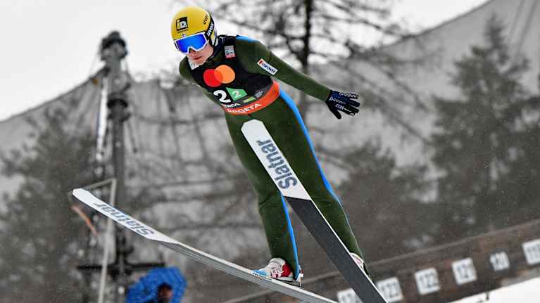 Image 2: Tomas Kuisma in the team competition at Planica.