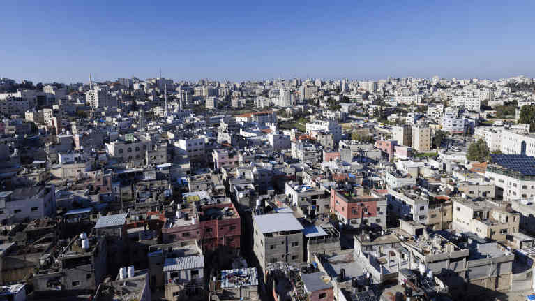 Ramallah on palestiinalaishallinnon kotikaupunki Länsirannalla. Kuva on joulukuulta 2023.